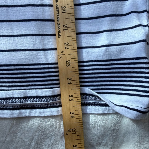 Polo by Ralph Lauren Navy and White Striped Hoodie - Picture 3 of 4